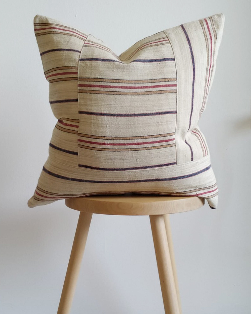 PATCHWORK KETEN KIRLENT